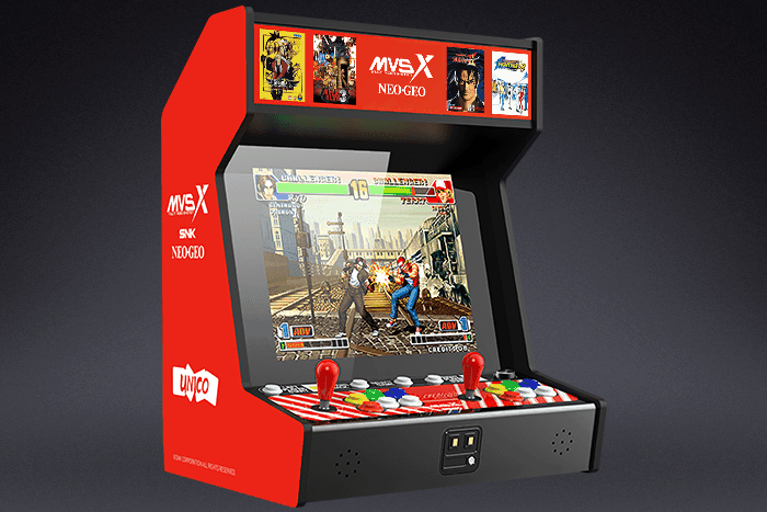 AVYSS magazine » NEOGEOの50作品を収録した家庭用アーケード機「SNK NEOGEO MVSX」が日本国内発売